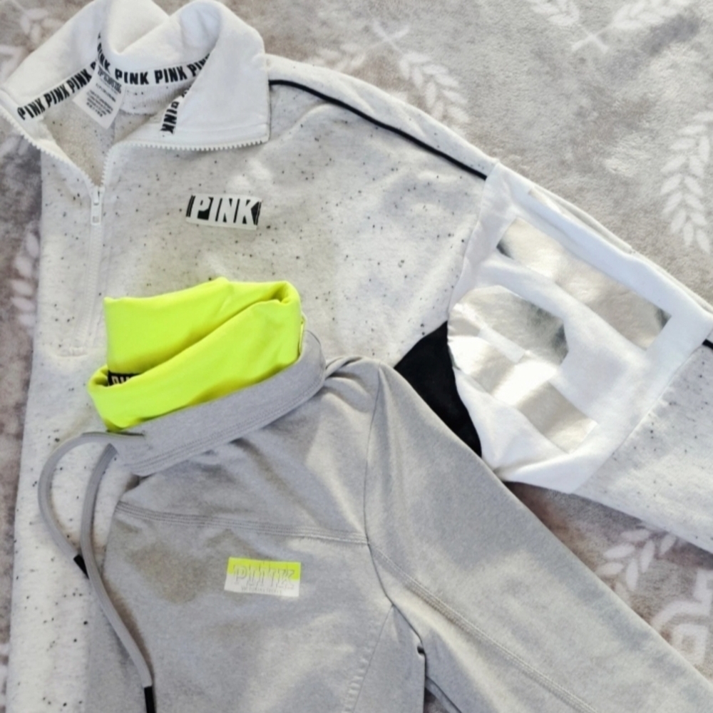 Gray and Neon Kids Bottoms